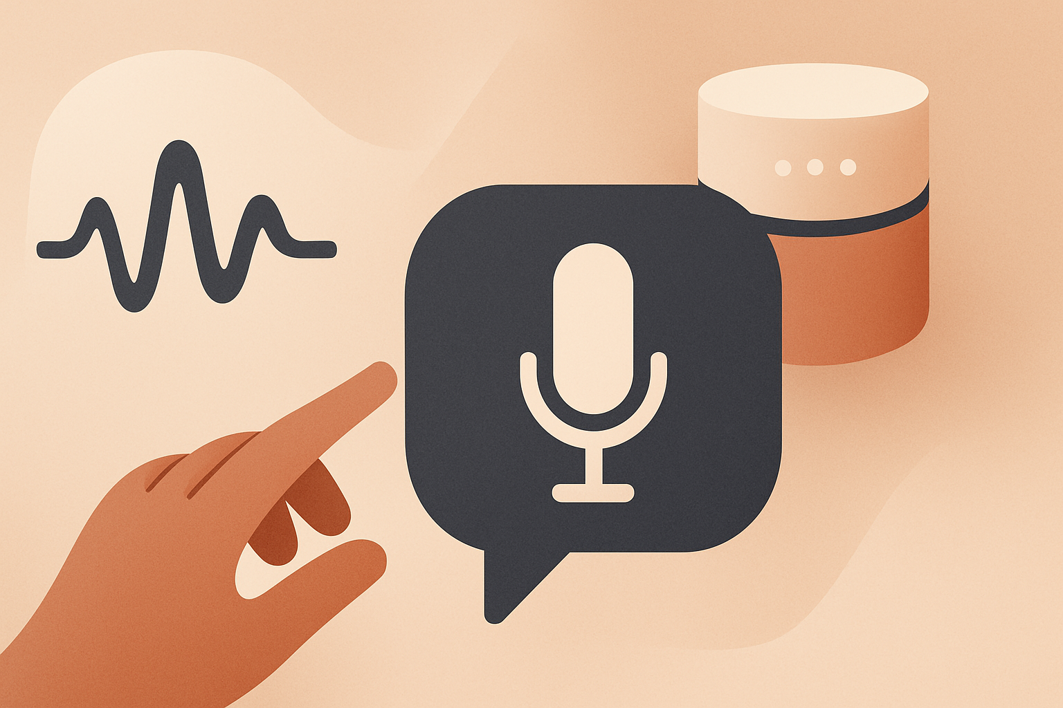A visual representation of voice search technology