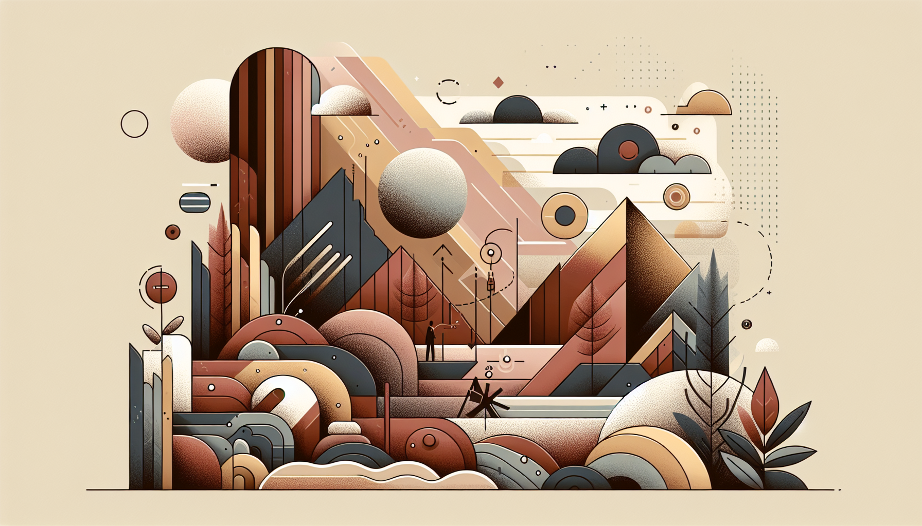 A modern web design showcasing UI trends for 2026